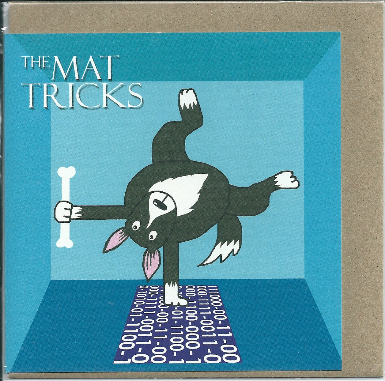 The Mat Tricks Canine Movie Spoof Theme Blank Card image 0
