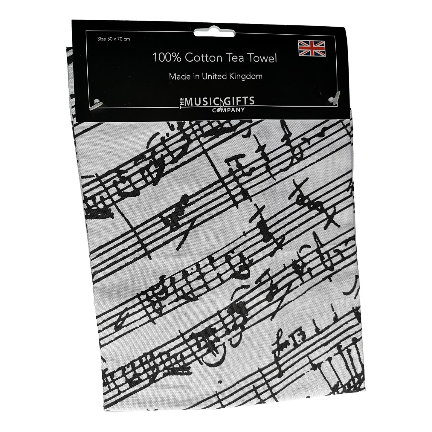 Music Manuscript cotton tea towel image 0