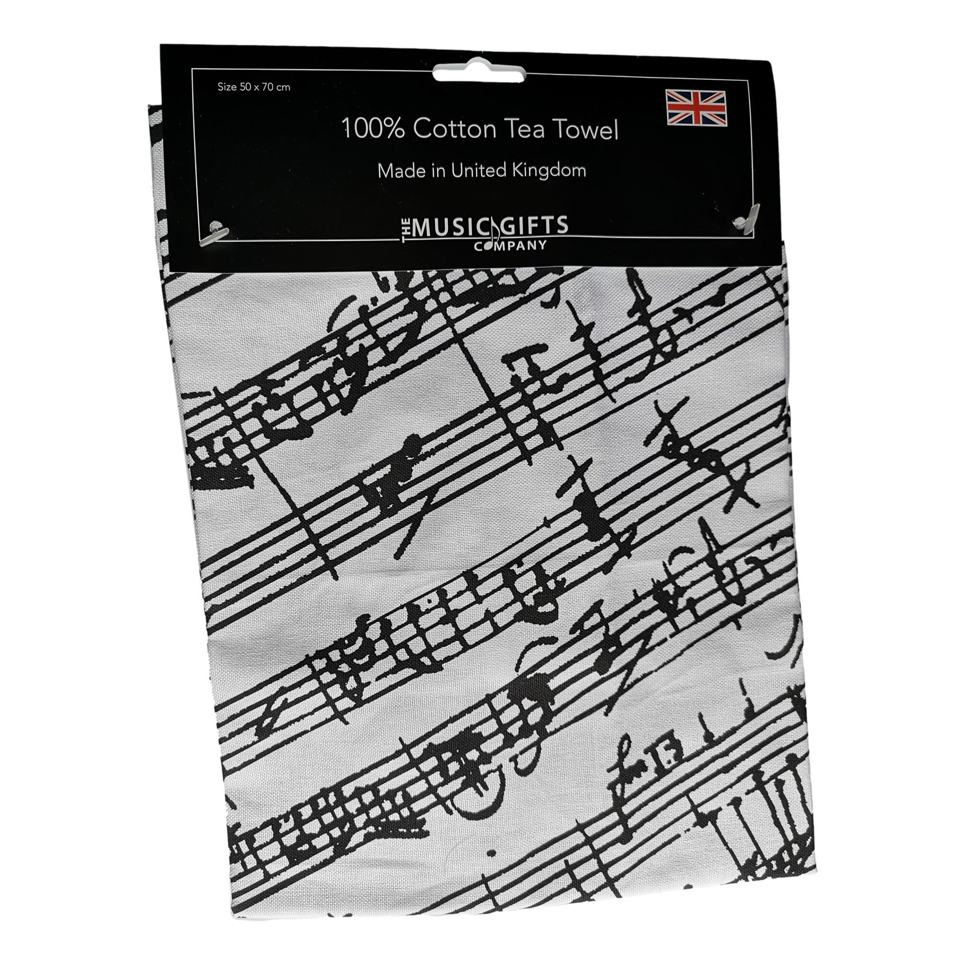 Music Manuscript cotton tea towel image 0