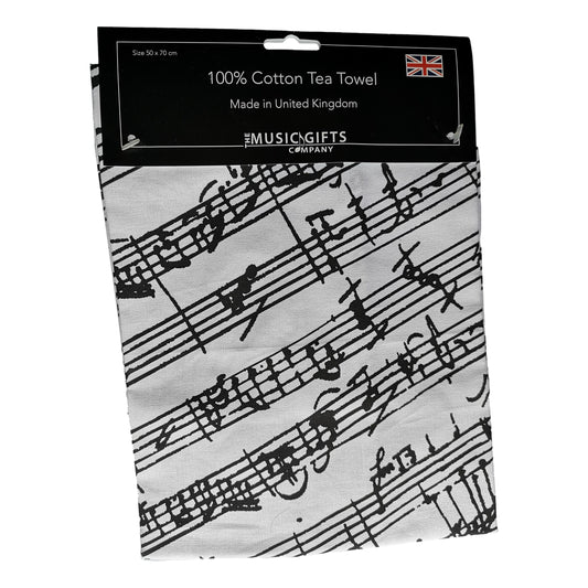 Music Manuscript cotton tea towel image 0