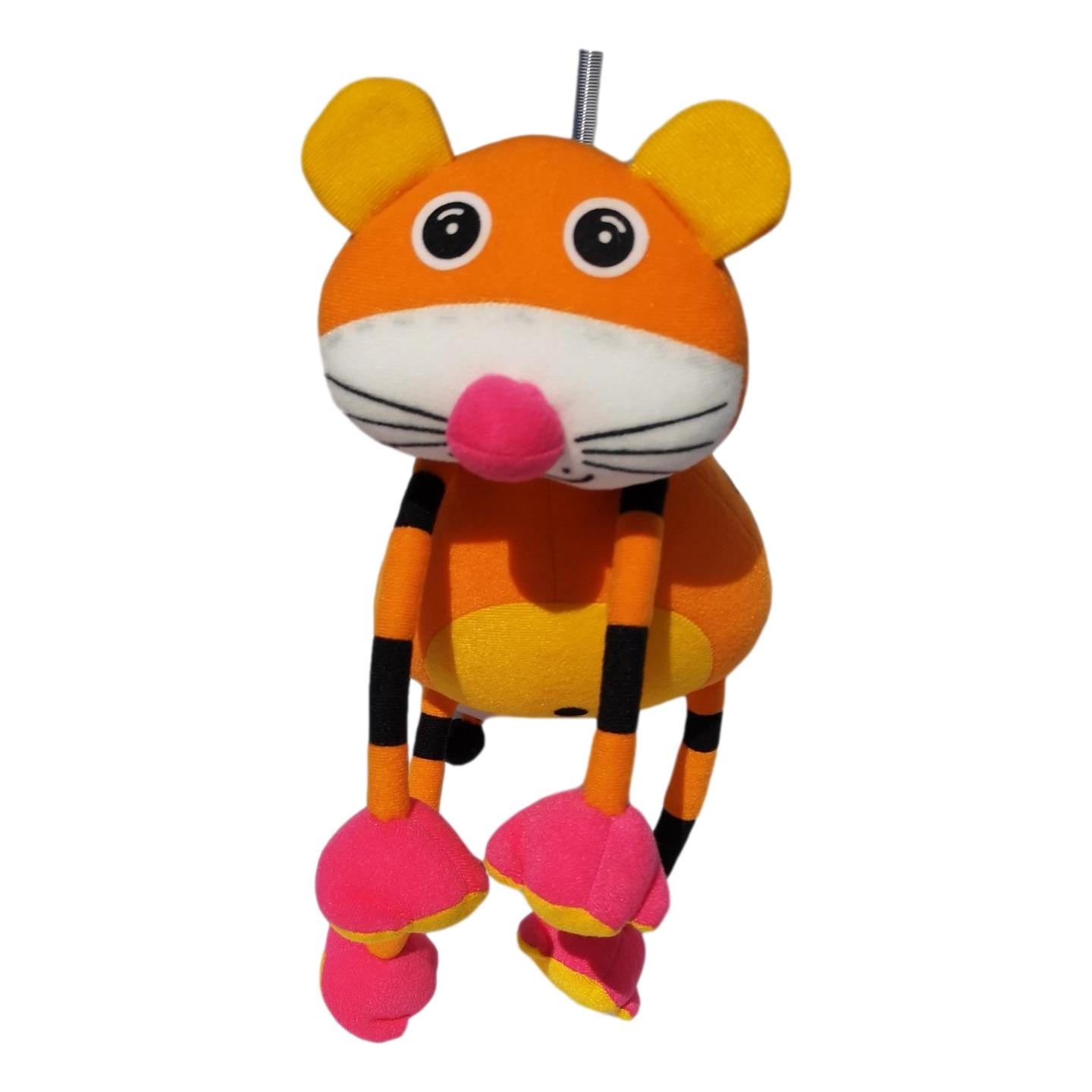 Springy Baby Tiger Panopoly Animal Mobile distraction for babies & young children image 0