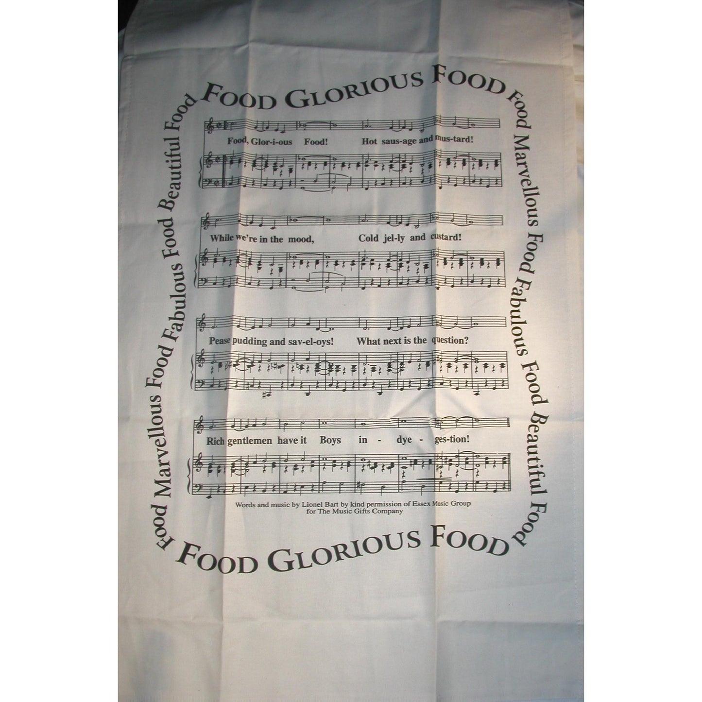 Food Glorious Food cotton tea towel image 1
