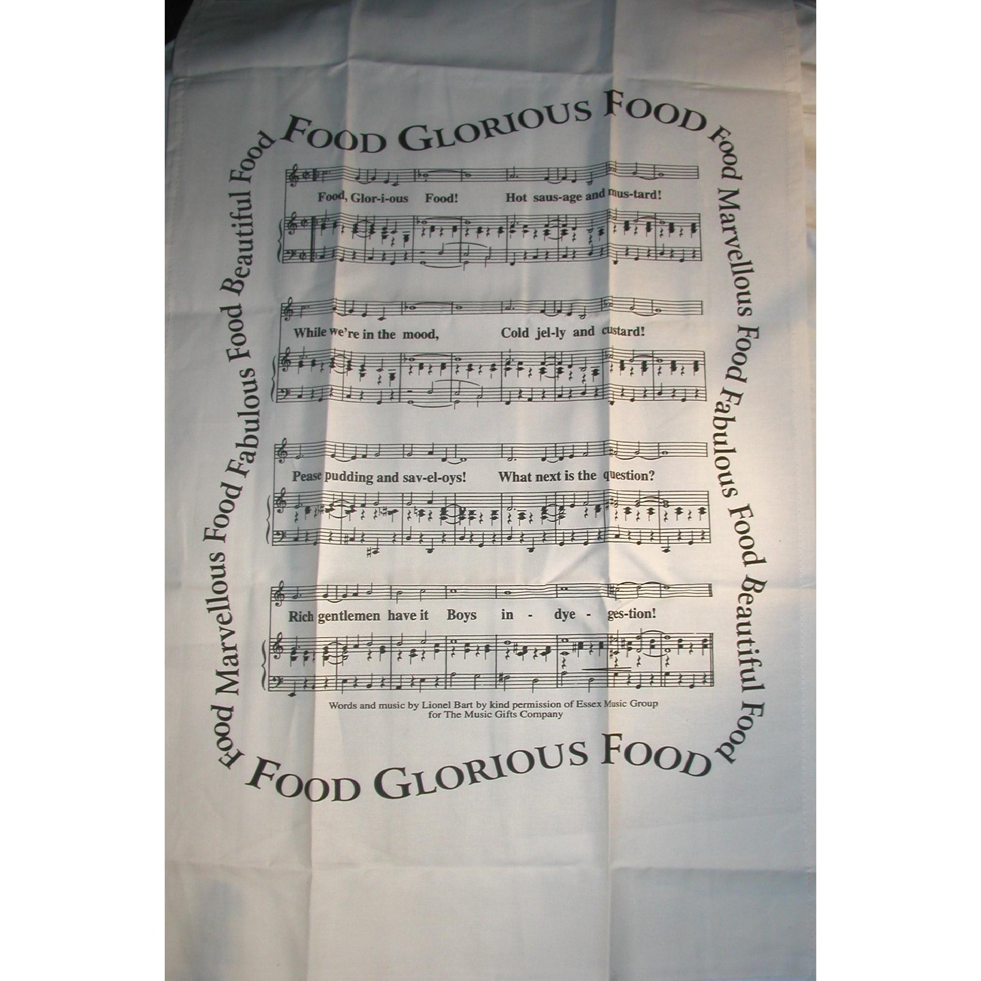Food Glorious Food cotton tea towel image 1