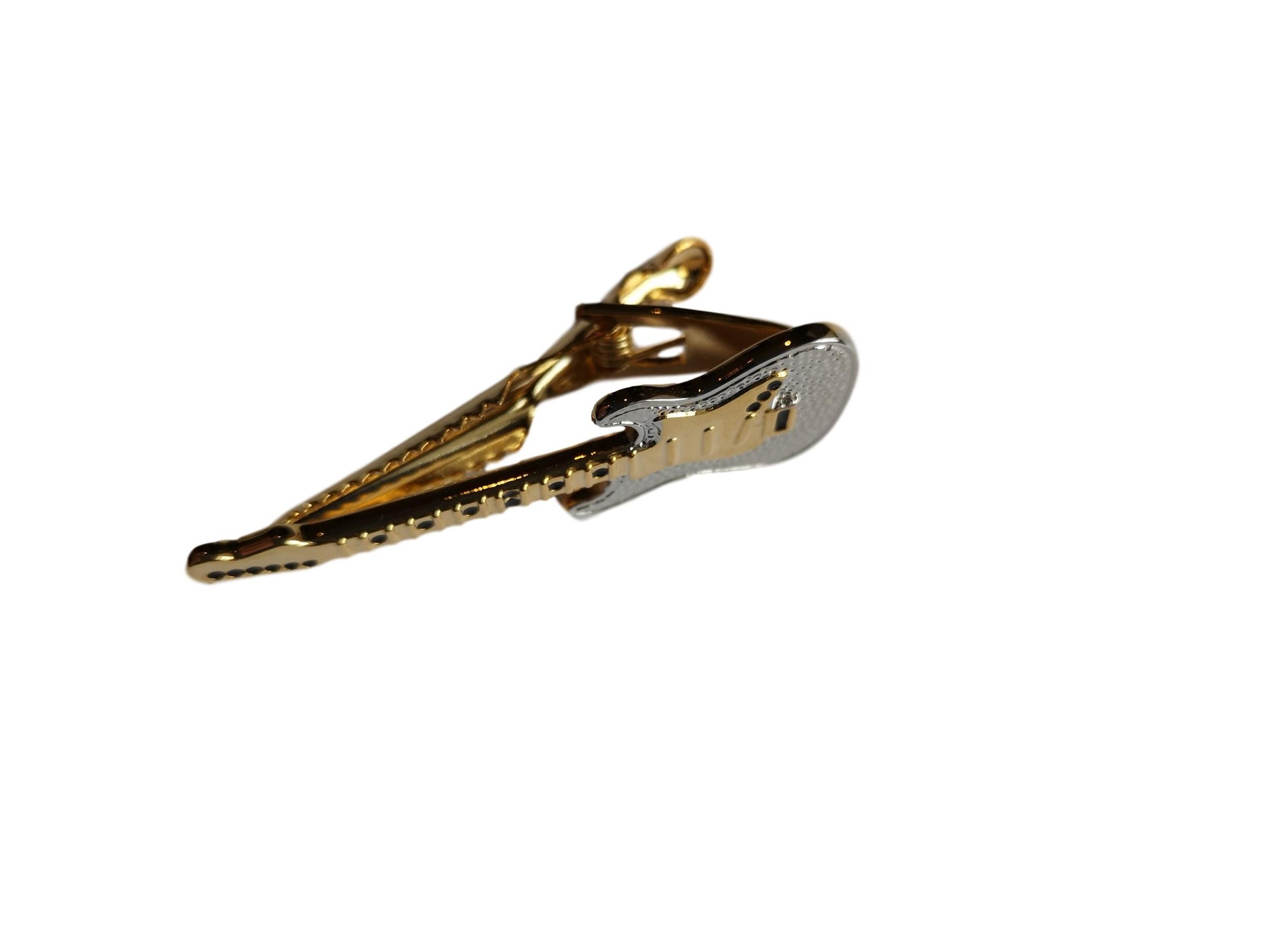Electric Guitar gold-plated Tie Bar/Clip/Slide image 1
