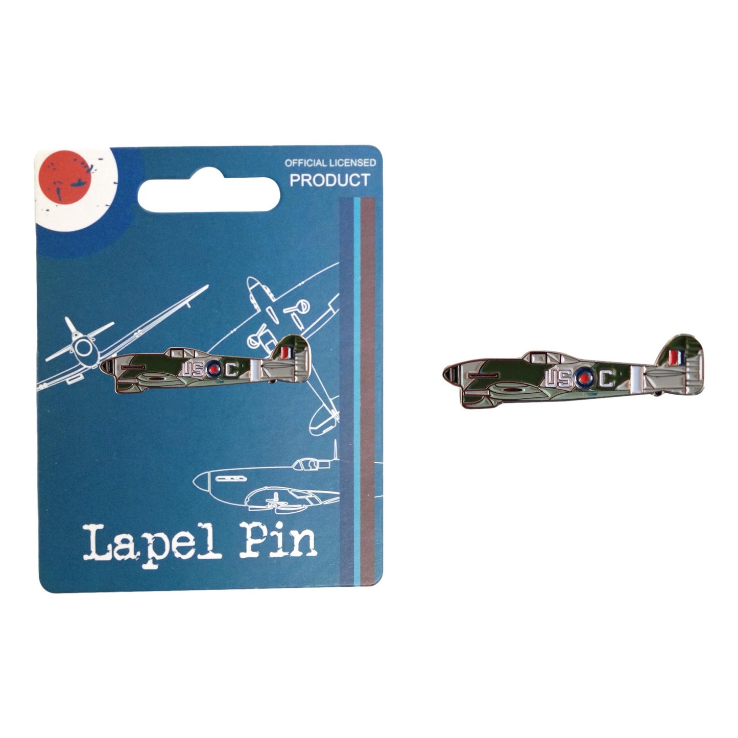 Royal Air Force Typhoon lapel pin badge image 0