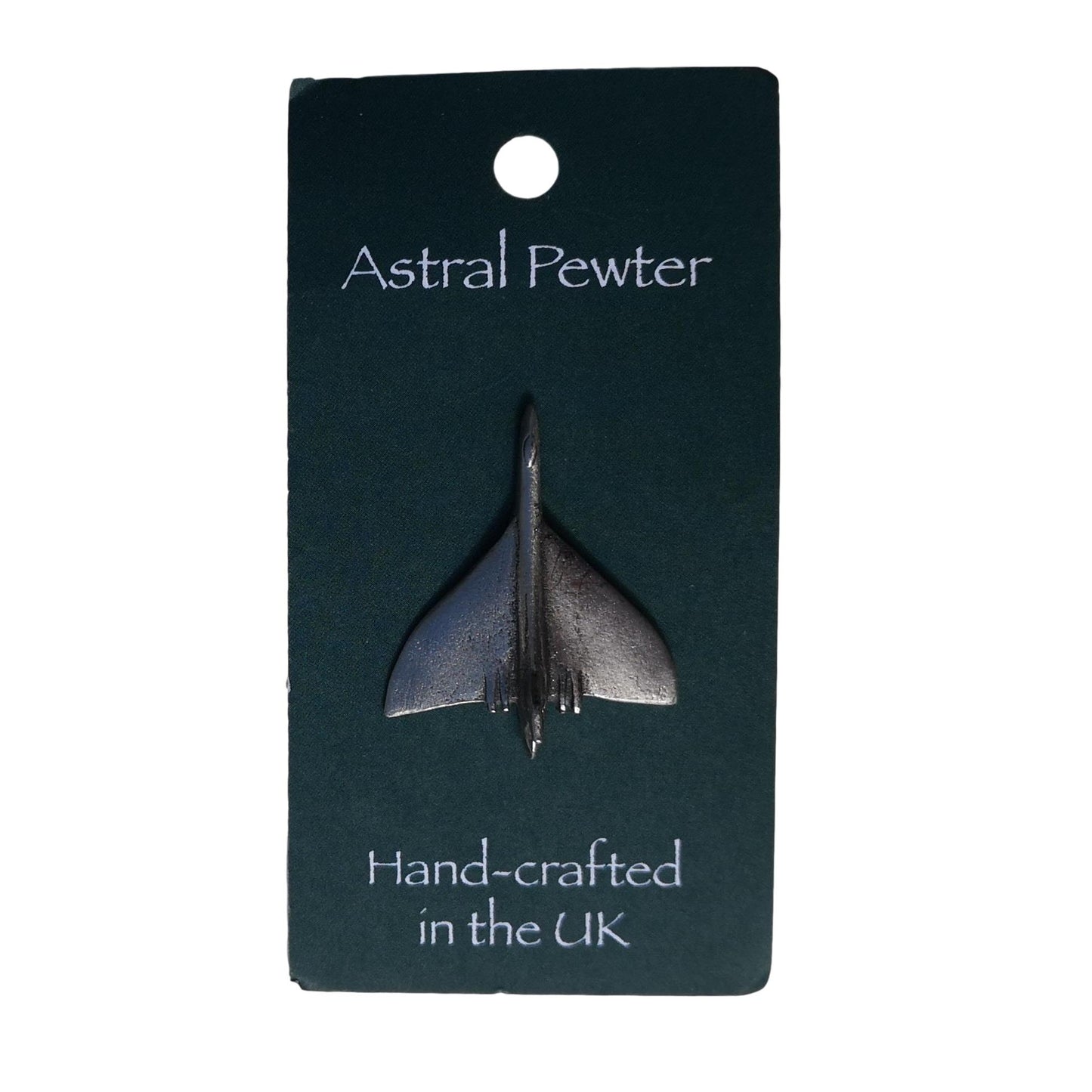 Avro Vulcan Bomber pewter lapel pin image 0