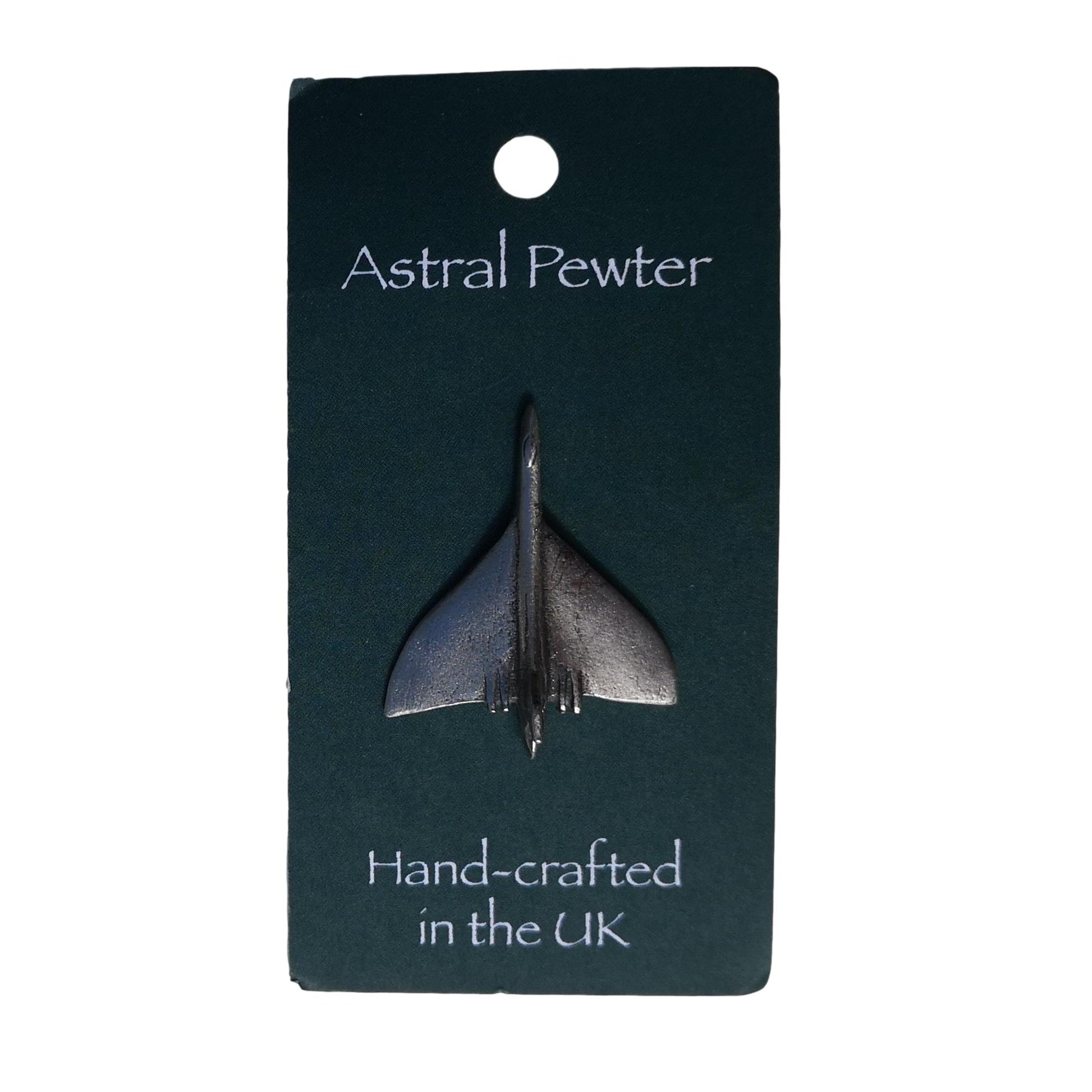 Avro Vulcan Bomber pewter lapel pin image 0
