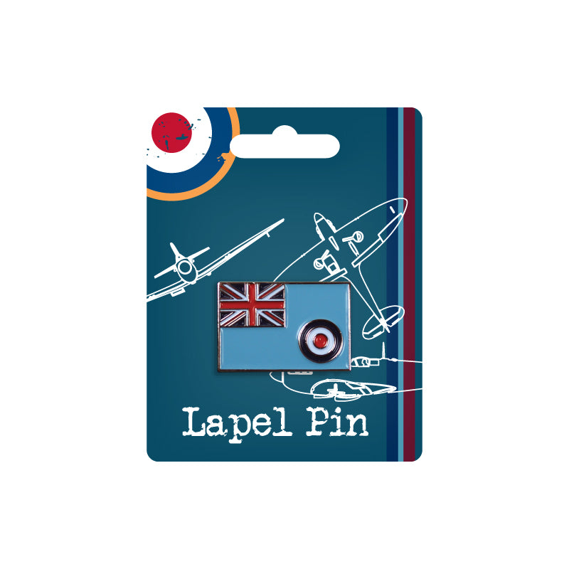 Royal Air Force RAF Ensign lapel pin badge image 1