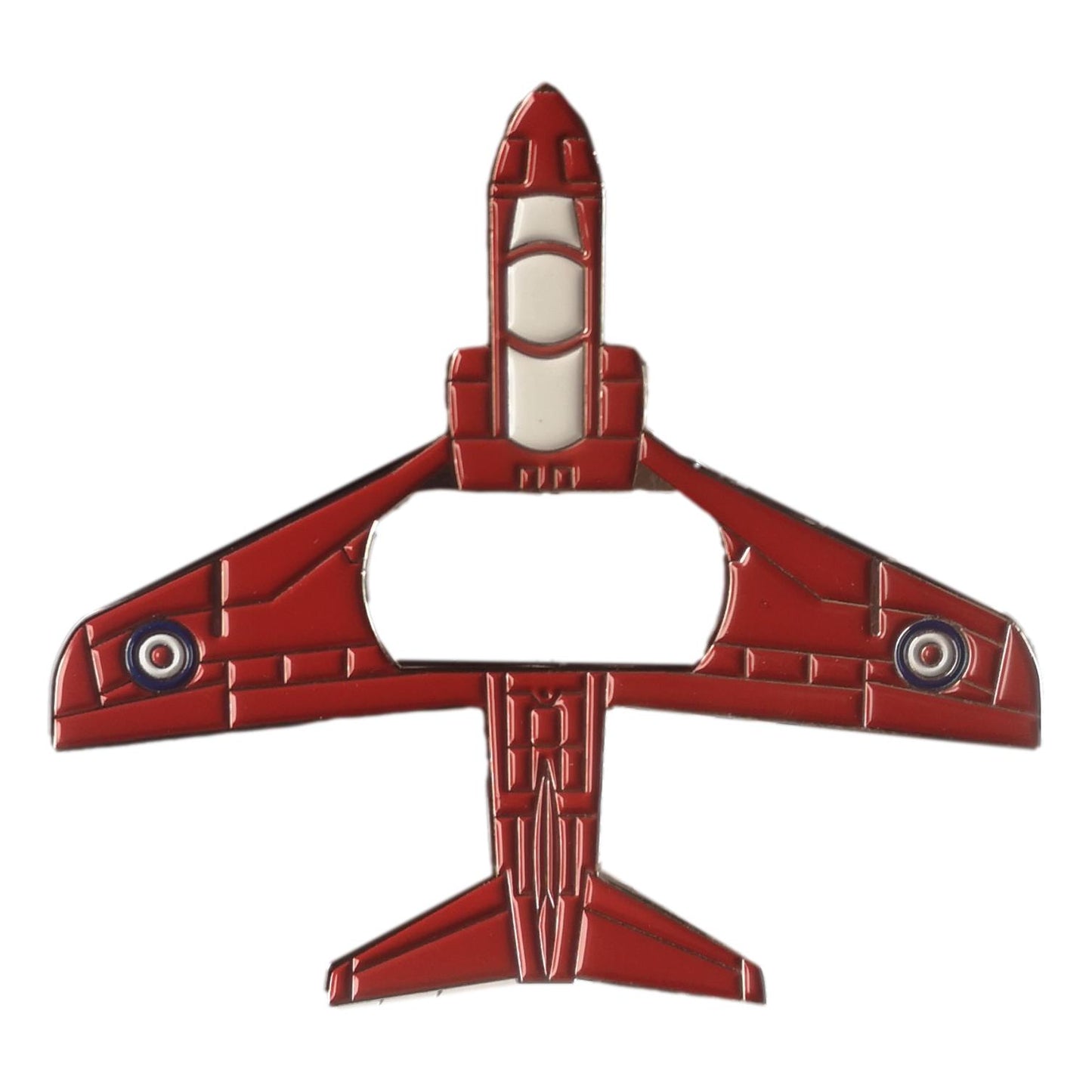 Royal Air Force Red Arrows BAe Hawk RAF bottle opener fridge magnet image 0