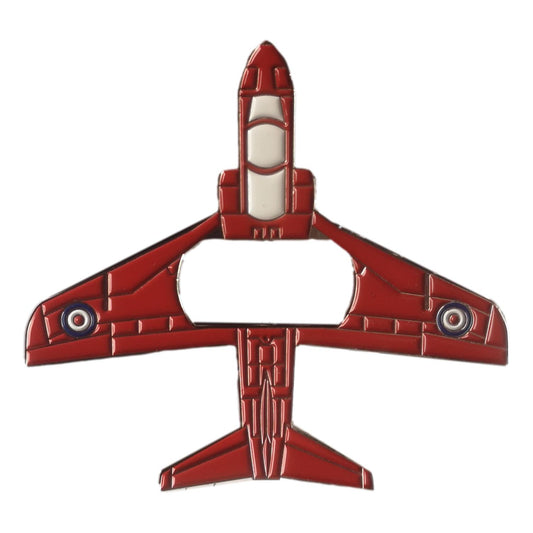 Royal Air Force Red Arrows BAe Hawk RAF bottle opener fridge magnet image 0