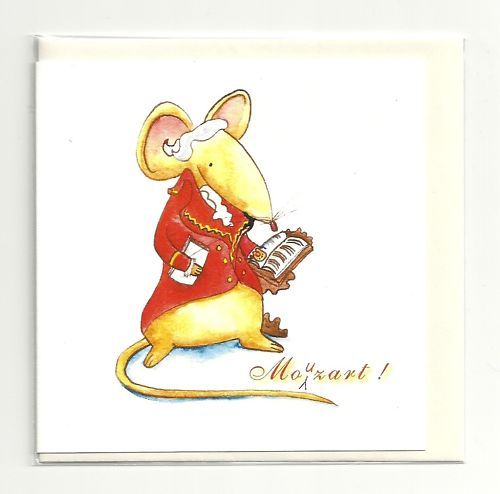 A range of Jill Latter designed Musical mice cards image 0