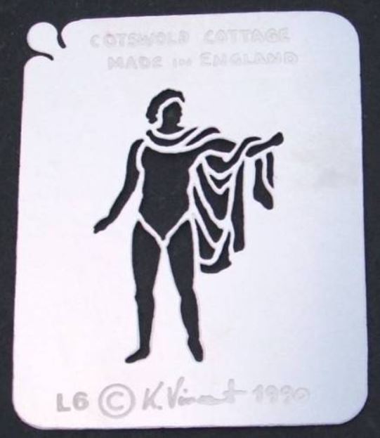 Stainless Steel Apollo L6 cake decorating / card making stencil image 0
