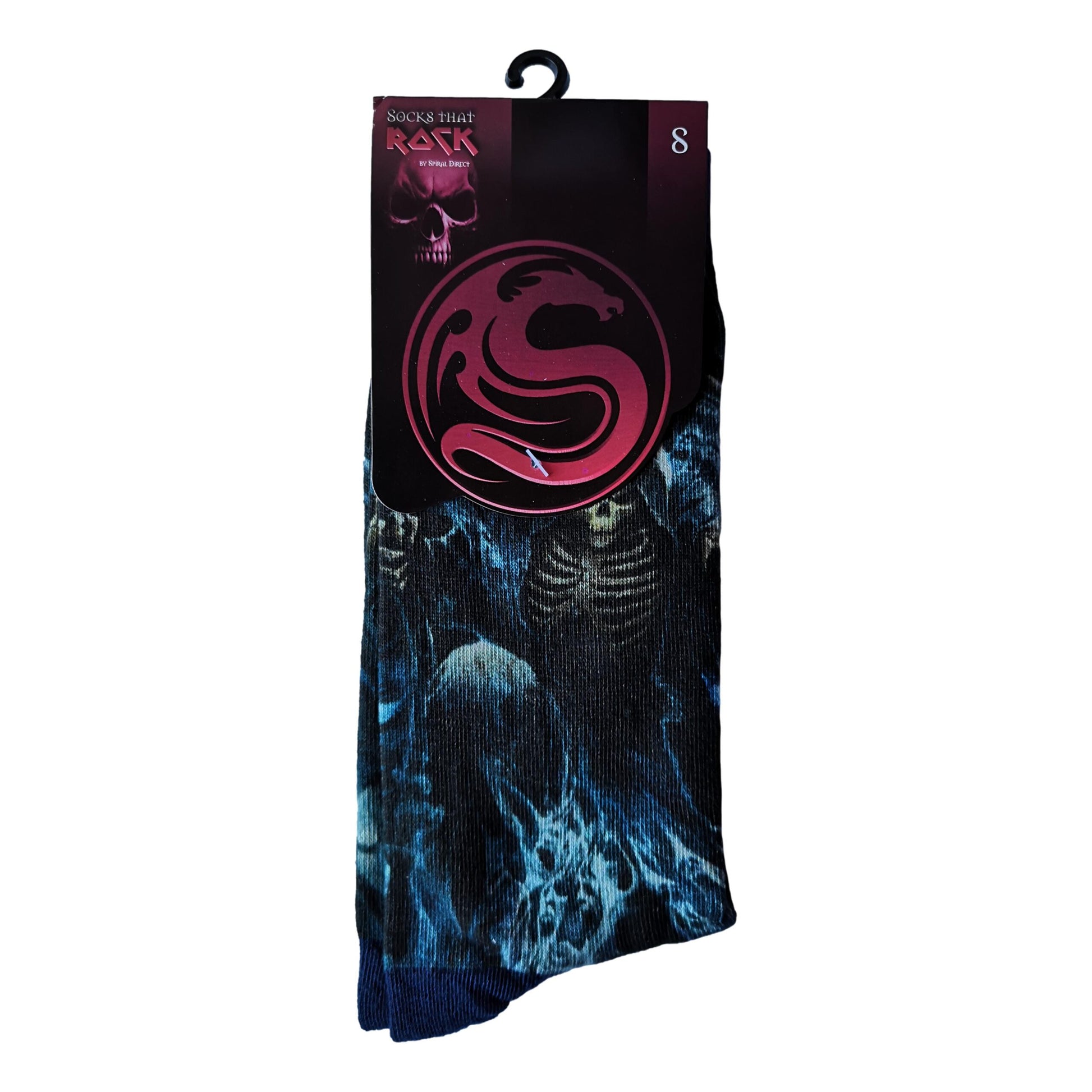 Ghost Reaper Ladies Novelty Ankle Socks Adult One Size 3-5 image 1