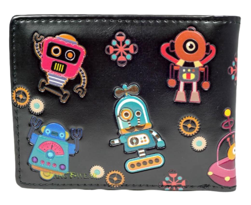 Robots Gents Leatherette Wallet image 3