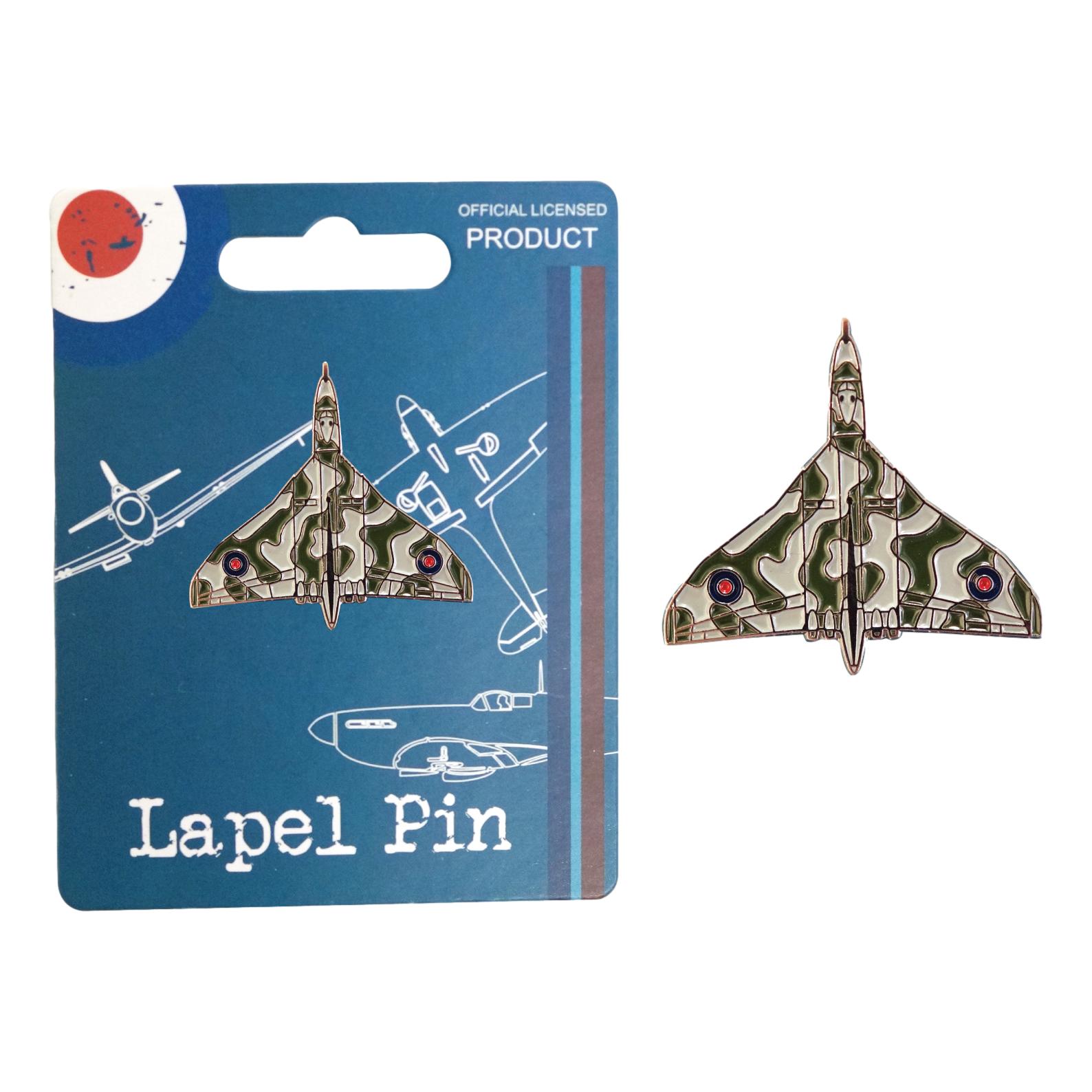 Royal Air Force Vulcan lapel pin badge image 0