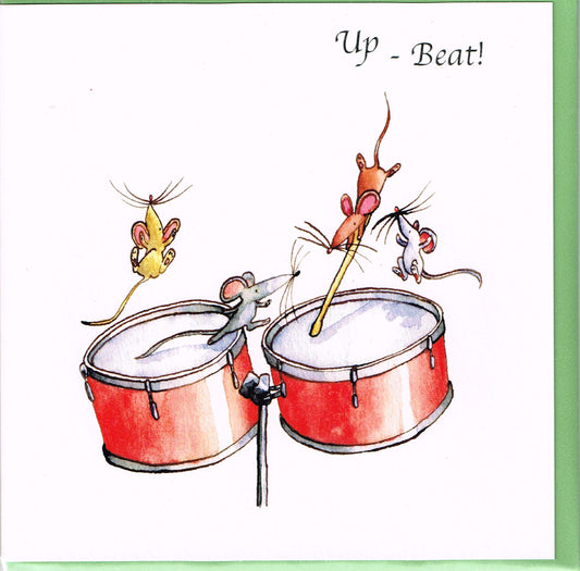 Up Beat Jill Latter designed musical mice card image 0
