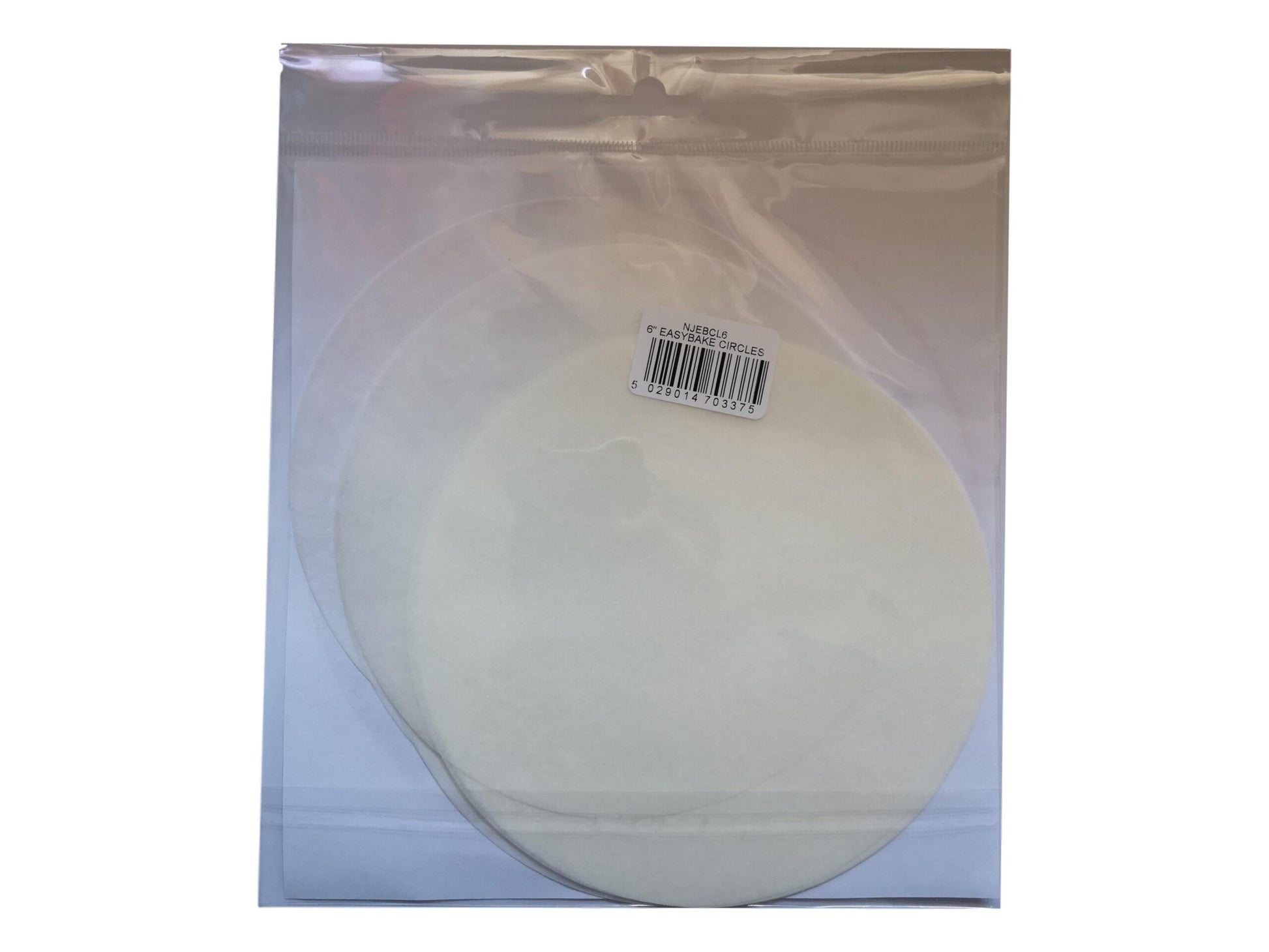 15cm / 6 inch Siliconised Greaseproof Circles - pack of 20 image 1