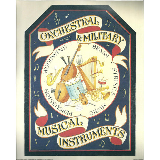 Orchestral and Military Musical Instruments print image 0