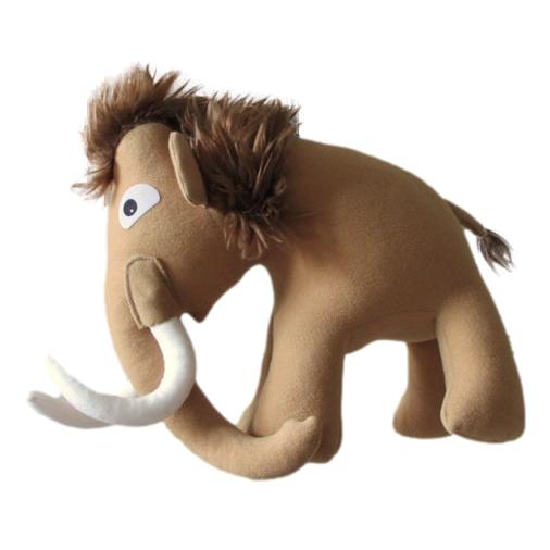 Springy Mammoth Animal Brightly Coloured Mobile image 0