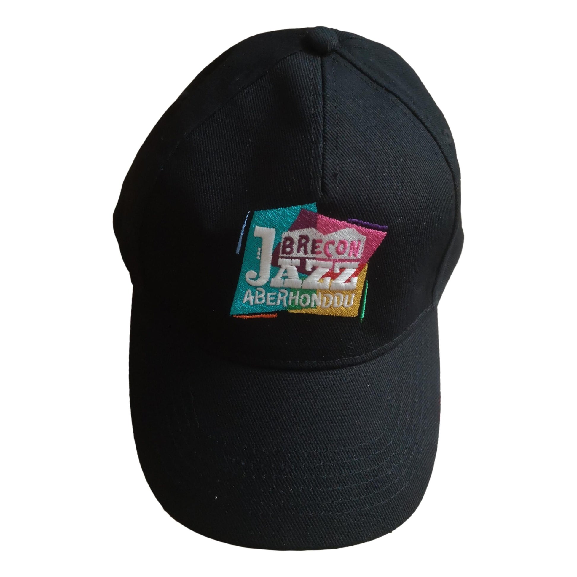 Brecon Jazz Festival Black Embroidered Beechfield Cap image 0