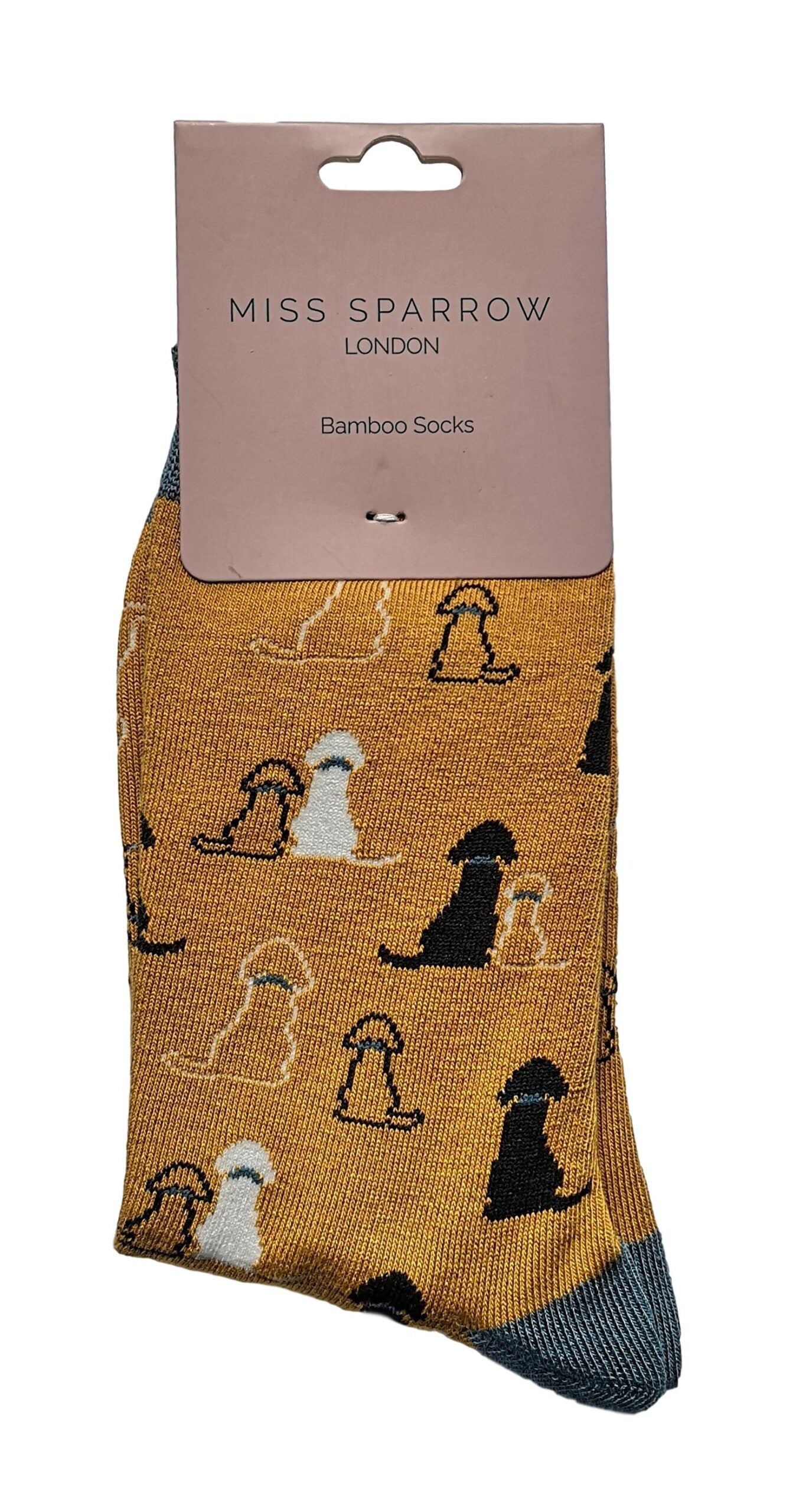 Retriever Mustard Womens Novelty Ankle Socks Adult One Size image 1
