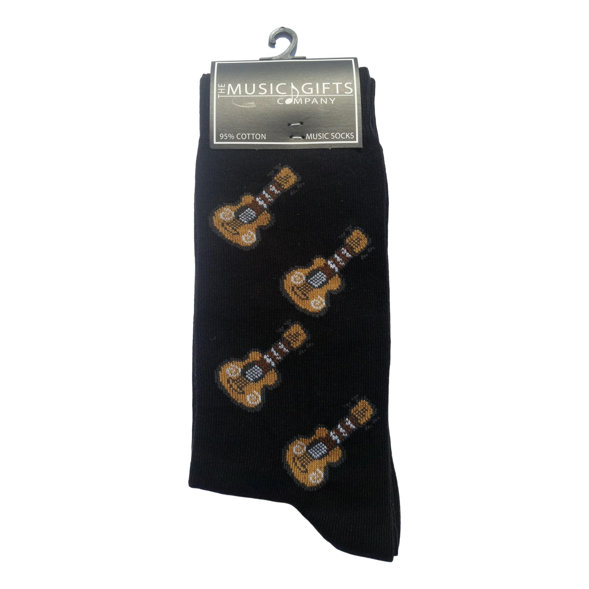 Acoustic Guitars Cottonrich Unisex Novelty Ankle Socks Adult Size 6-11 image 0