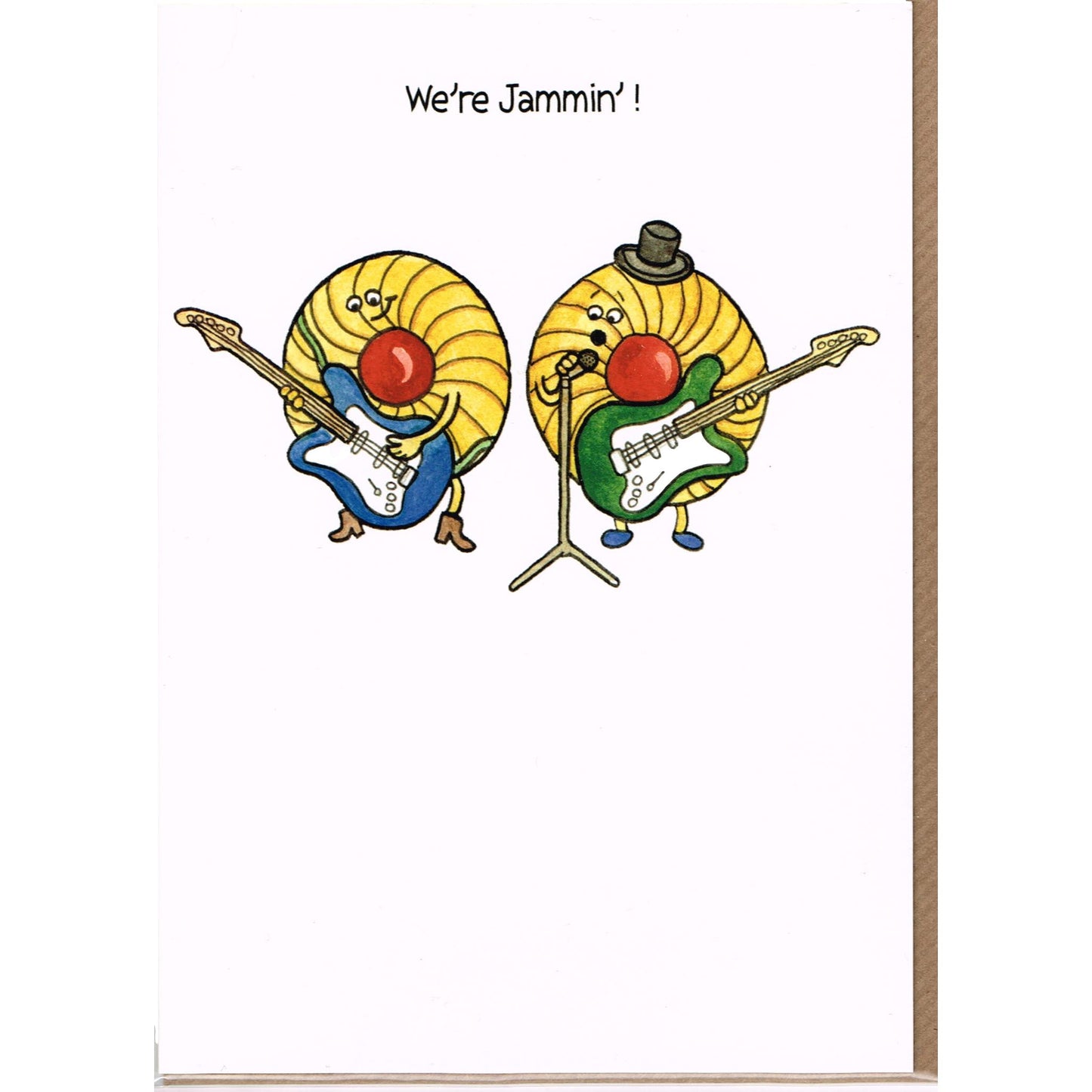 Claire Spake designed We're Jammin' card image 0