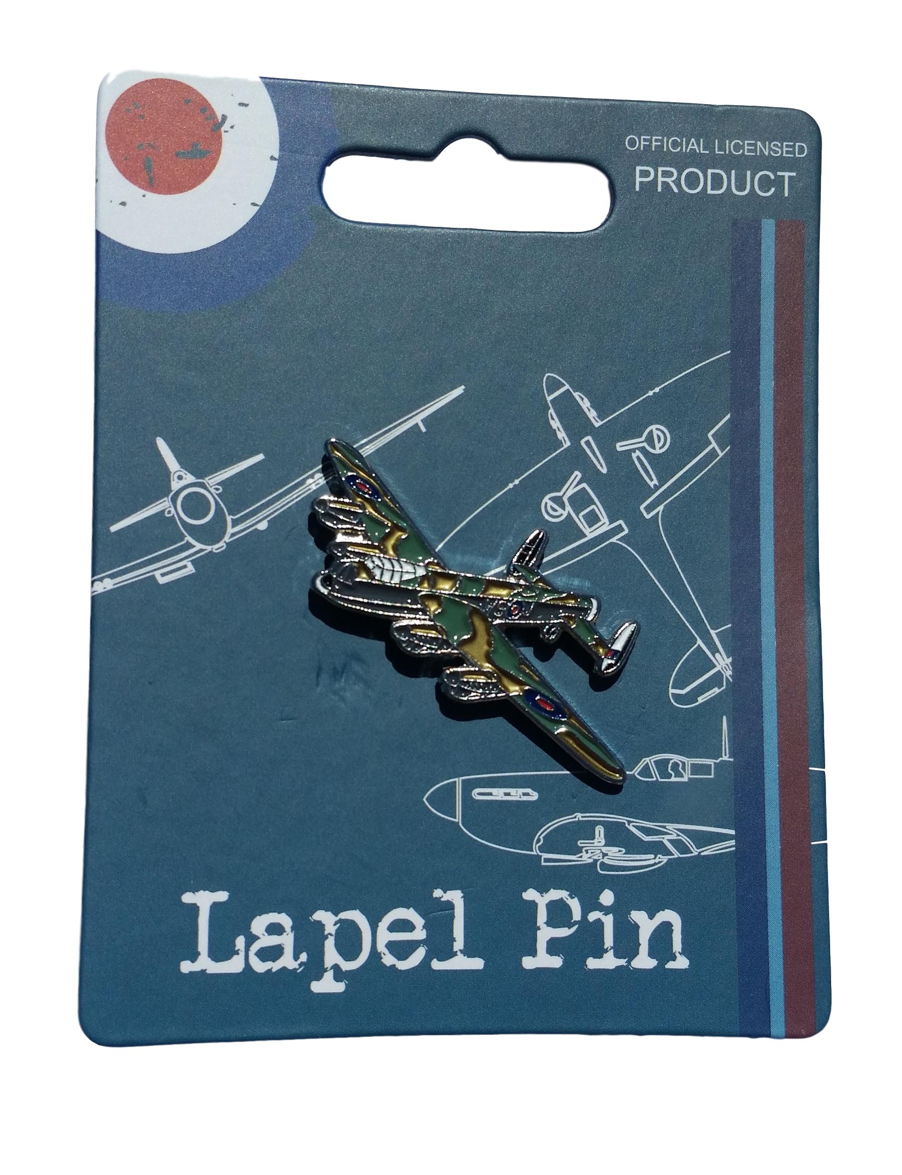 Royal Air Force Lancaster lapel pin badge image 1