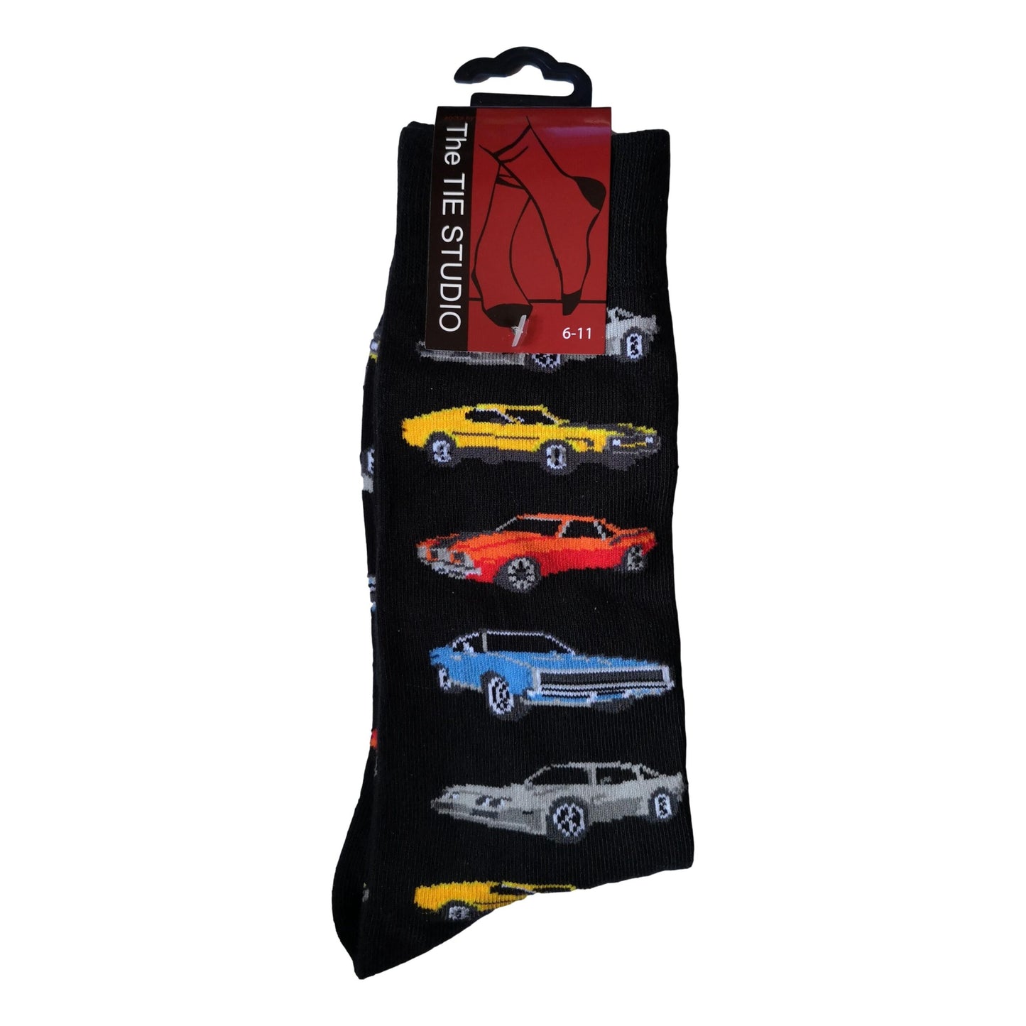 Retro Fast Cars Driving Motor Unisex Novelty Ankle Socks Adult Adult Size 6-11 image 0