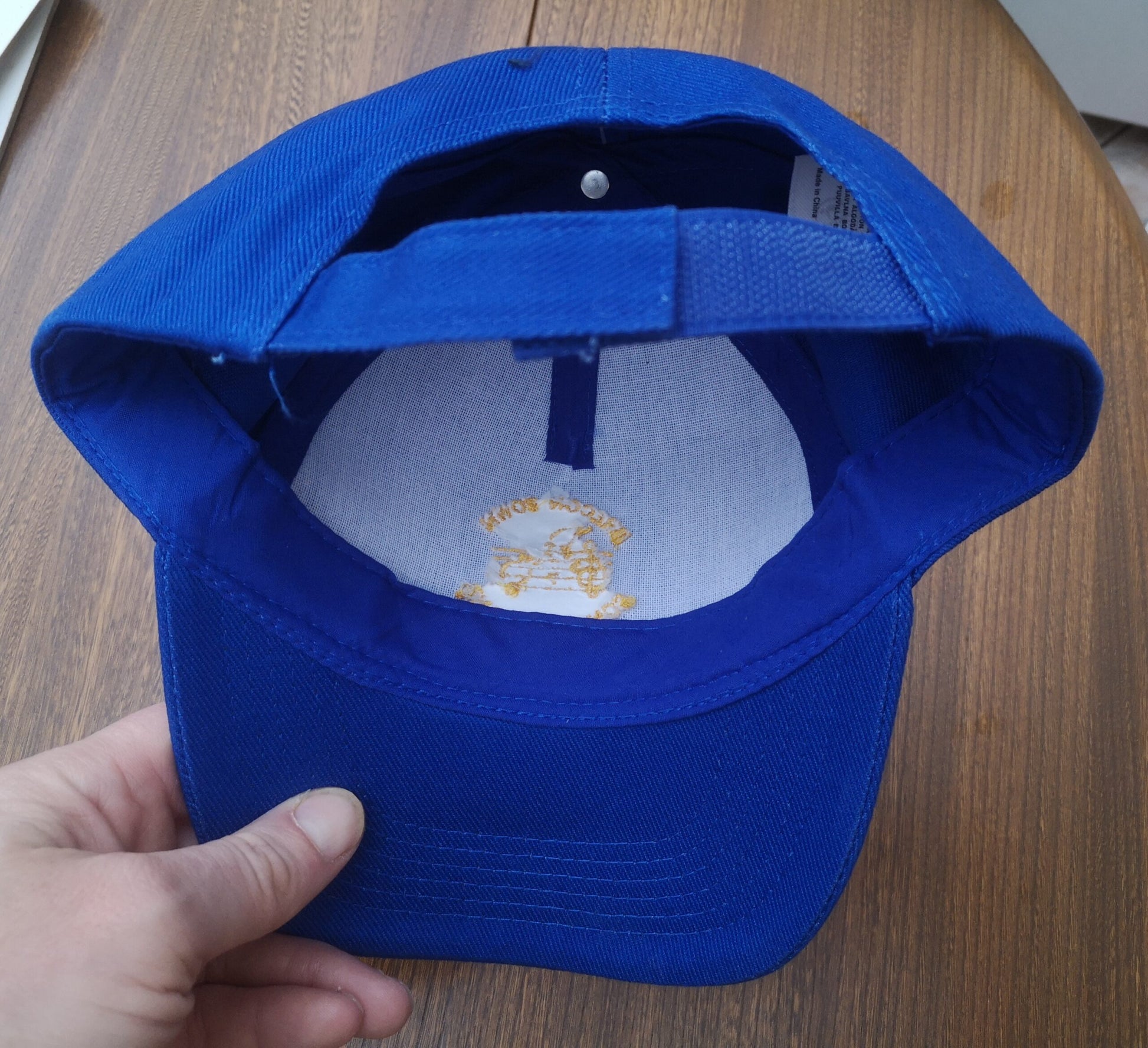 Brecon Town Concert Band Blue Embroidered Beechfield Cap image 1