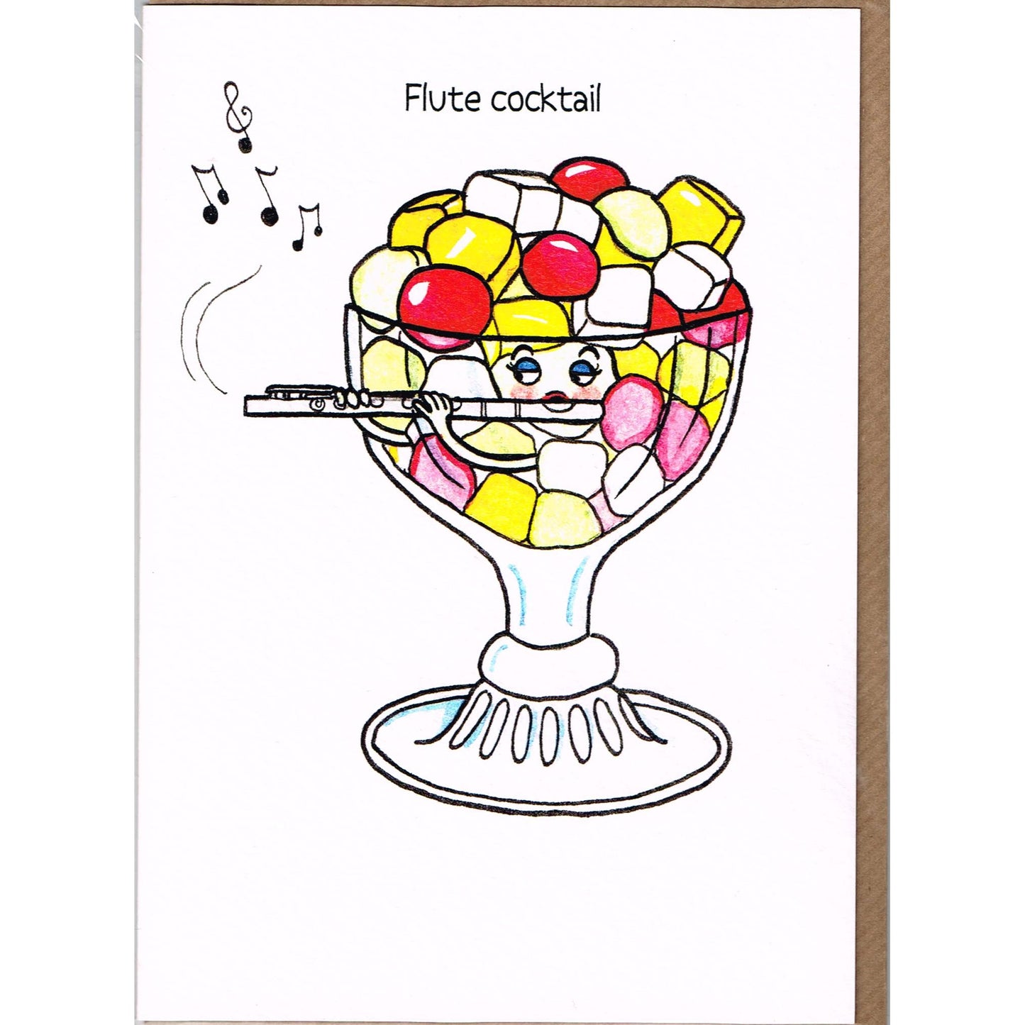 Claire Spake designed Flute Cocktail card image 0