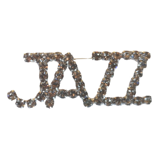 JAZZ diamante crystal pin brooch image 0