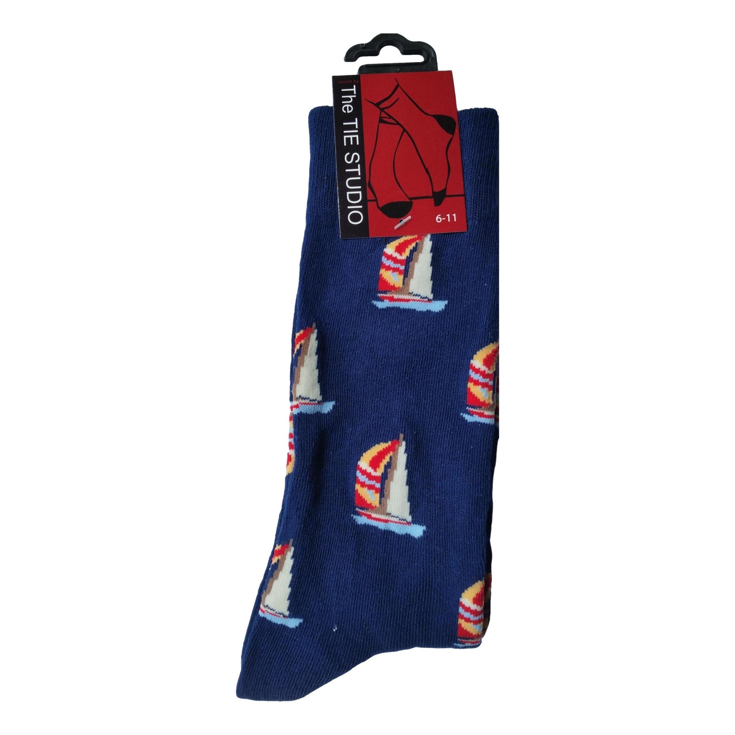 Spinnaker Yacht Boat Unisex Novelty Ankle Socks Adult Size 6-11 image 0