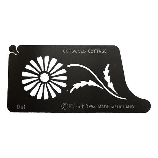 Stainless steel Dai Daisy cake decorating / card making stencil image 0
