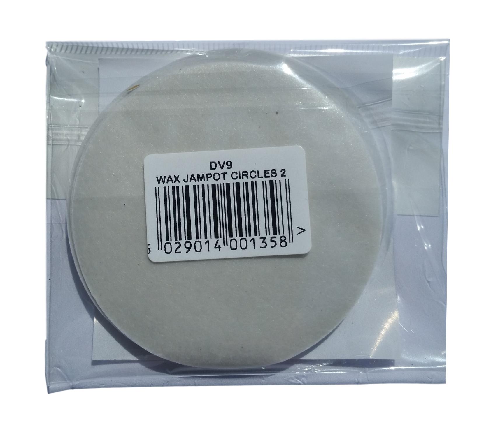 200 Wax Jampot Circles for 2lb jars image 1