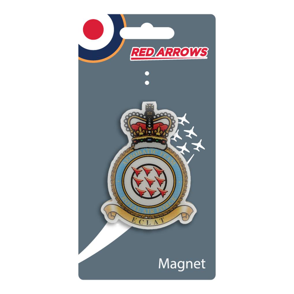 Royal Air Force Red Arrows Crest RAF fridge magnet image 1
