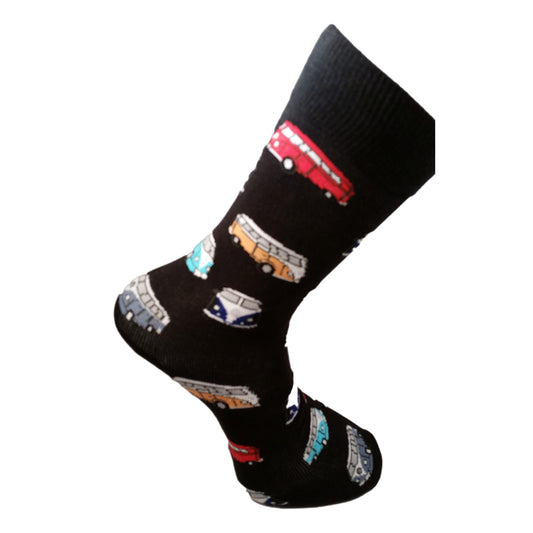 Camper Van Unisex Socks Adult Size 6-11 image 0
