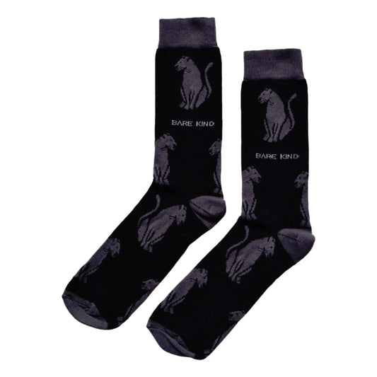 Save The Panthers Black Womens Novelty Ankle Socks Adult One Size image 0