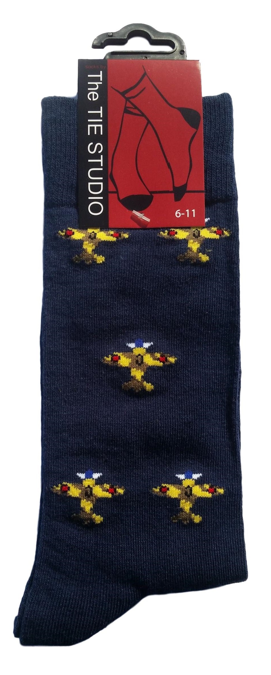 Army Spitfire Plane Unisex Novelty Ankle Socks Adult Size 6-11 image 1