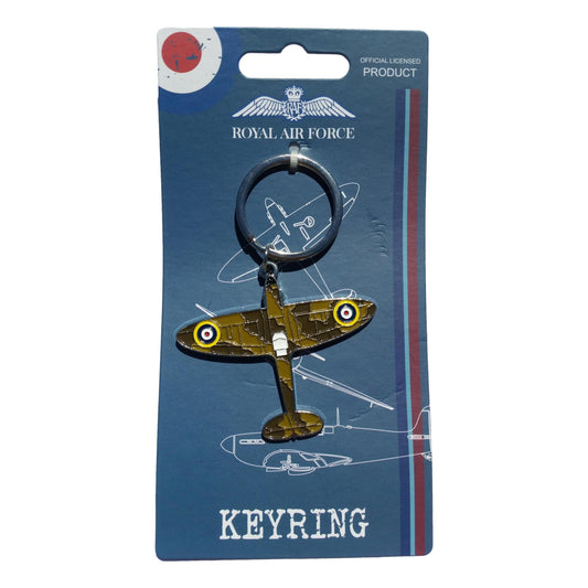 Royal Air Force Spitfire aerial view keyring image 0