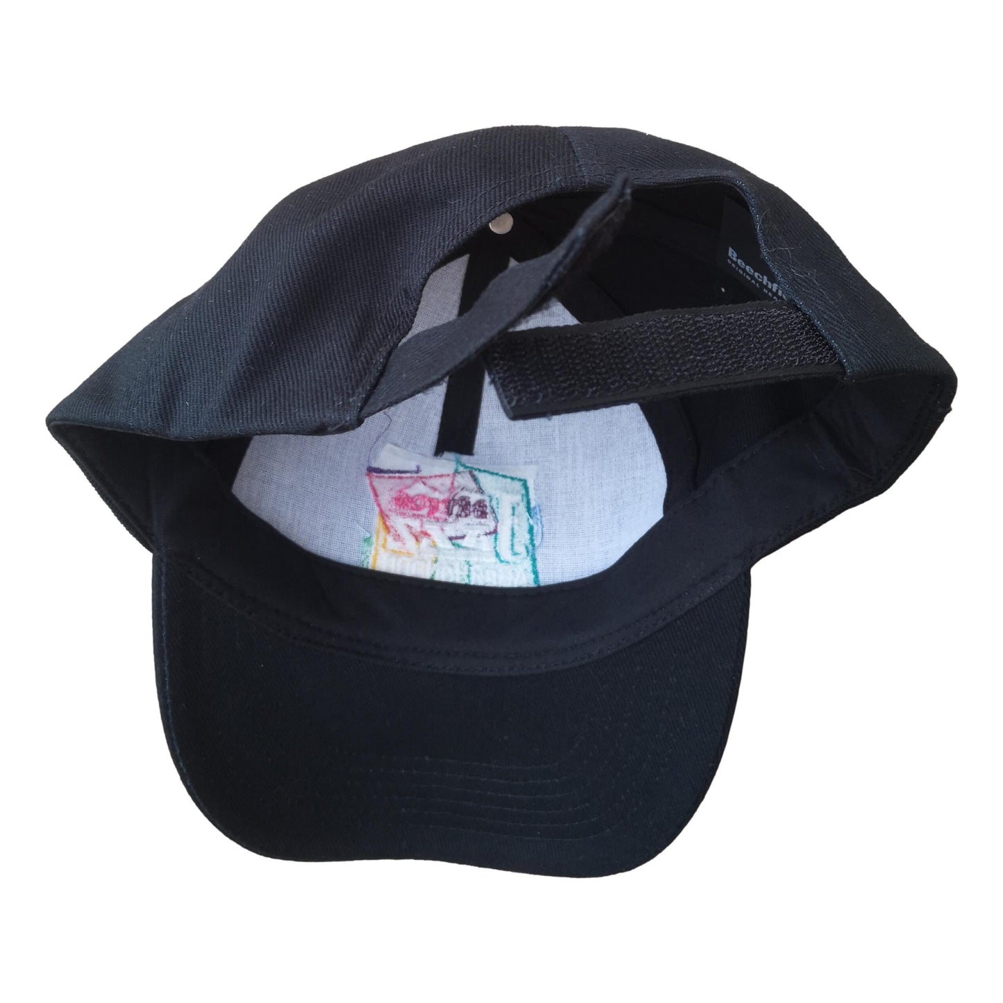 Brecon Jazz Festival Black Embroidered Beechfield Cap image 4