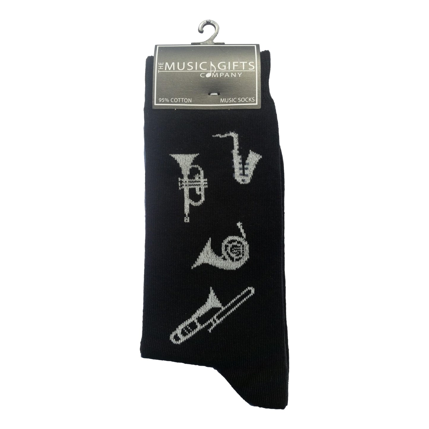 Brass Instruments Cottonrich Unisex Novelty Ankle Socks Adult Size 6-11 image 0