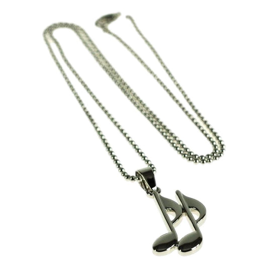 Quavers silver-plated pendant image 0