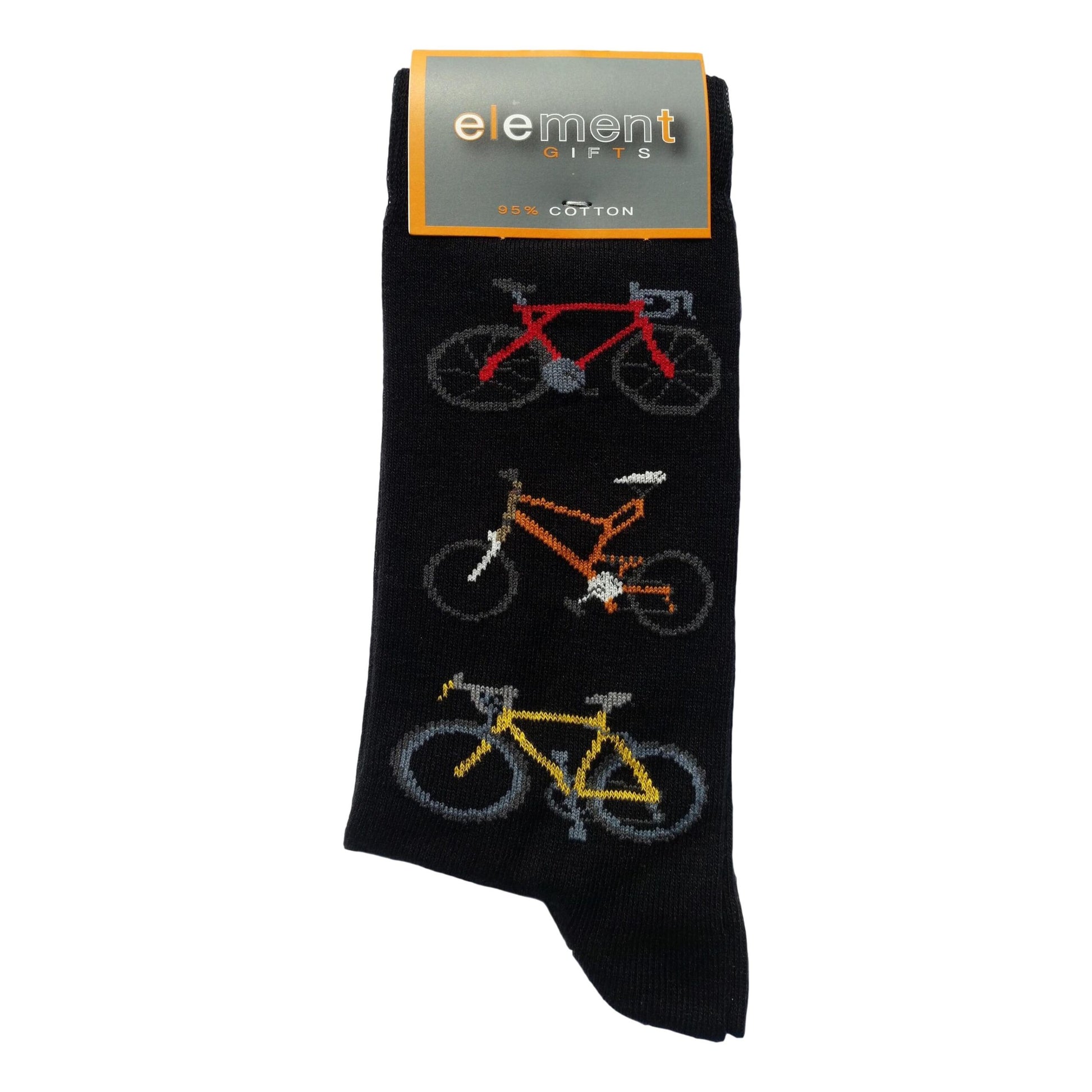 Bicycles Cottonrich Unisex Novelty Ankle Socks Adult Size 6-11 image 0