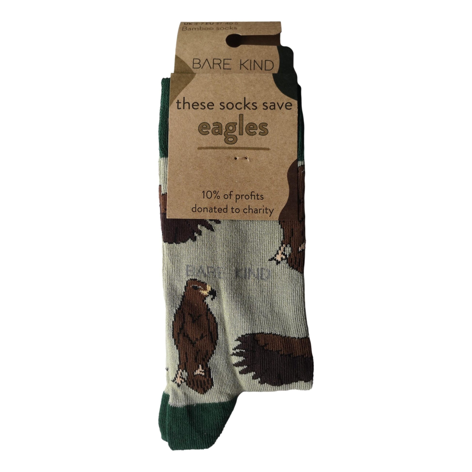 Save The Eagles Pale Green Womens Novelty Ankle Socks Adult One Size image 1